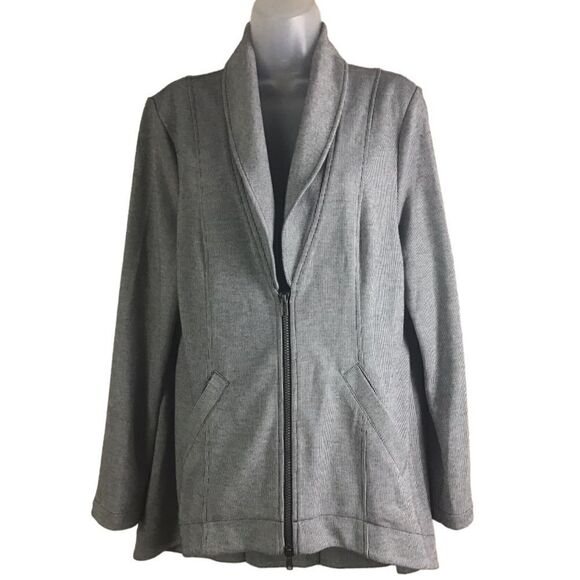 Cabi Drop-off Gray Jacket Spring 2018 #5300 Size Medium - Picture 7 of 10